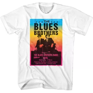 The Blues Brothers Film Merch Rhythm & Blues Revue Poster Herren T-Shirt - Bild 1 von 3