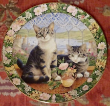 Cats In The Window Harry & Sheena In The Summer ROYAL DOULTON Collectors Plate