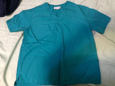 Uniformes naturais esfoliantes conforto natural, verde, XS - Imagem 1 de 2