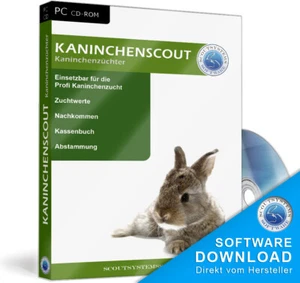 Kaninchenscout Züchter Kaninchen Zuchtprogramm Software Programm,Rassekaninchen - Bild 1 von 1