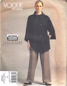 Vogue 1112 pattern Lynn Mizono uncut plus size 16-24 asymmetric shirt and pants - Picture 1 of 2