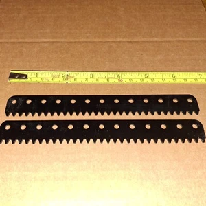 *UNUSED/MINT* 2 X #167E MECCANO COMPAT("MW"STAMPED )LARGE TOOTH RACK STRIP(6.5") - Picture 1 of 1