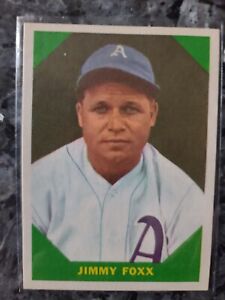  1960 Fleer Baseball Greats Jimmy Foxx (HOF)#53 Phil,Bos,Chi, EX+ Sharp Corners