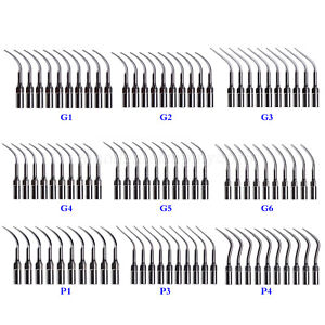 9 Types Dental Ultrasuoni Scaler punte Scaling Perio Tips fit EMS Woodpecker G-P