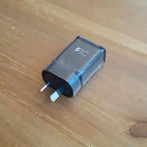 Samsung Genuine AU Wall Fast Charger to USB Black EP-TA20HBE - Local Seller ! - Picture 1 of 10