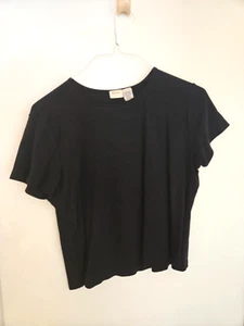 Merona T-Shirt U-Ausschnitt Kurzarm Damen Größe L - Bild 1 von 6