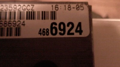 Grand Caravan Voayager Town & Country 1996 BCM 4686924 módulo de control de carrocería Foto 1 de 2