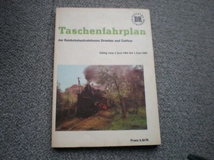 Kursbuch DDR Deutsche Reichsbahn ( Dresden/Cottbus ) 84/85 - Bild 1 von 1