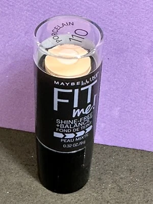 Maybelline FIT ME Foundation ~ Shine Free + Balance 0.32 oz #110 Porcelain - Image 1 of 4