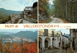 A5318) SALUTI DA VALLEROTONDA VEDUTINE VIAGGIATA FROSINONE - Imagen 1 de 2
