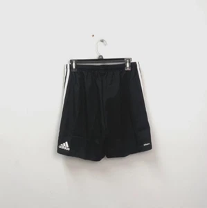 Adidas Condivo 16 Climacool Black Athletic Shorts Men's Drawstring Waist - Picture 1 of 13