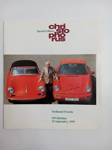 Christophorus Porsche Magazine English Edition 80th Birthday September 1989 - Imagen 1 de 5