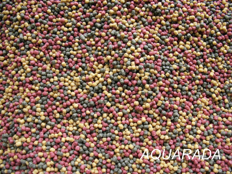 Goldfisch Granulat MIX 3,0mm Aufzuchtfutter Koi Aquarium Teichfutter 1000ml - Bild 1 von 1