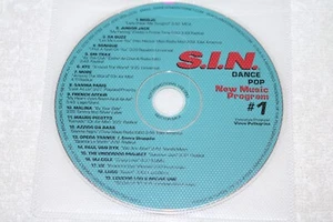 S.I.N. New Music Program Dance Pop #1 2001 VG+ CD ATC Paul Van Dyk U2 Da Buzz - Picture 1 of 1