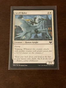 Magic the Gathering Innistrad Crimson Vow Gryff Rider - Picture 1 of 2