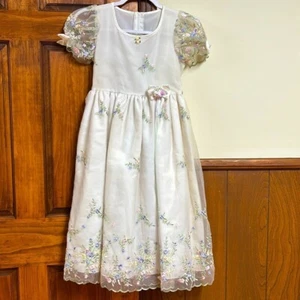 Vintage Pinokio Dress Weddings, Pageants, Formal Events No Size See Measurements - Picture 1 of 15