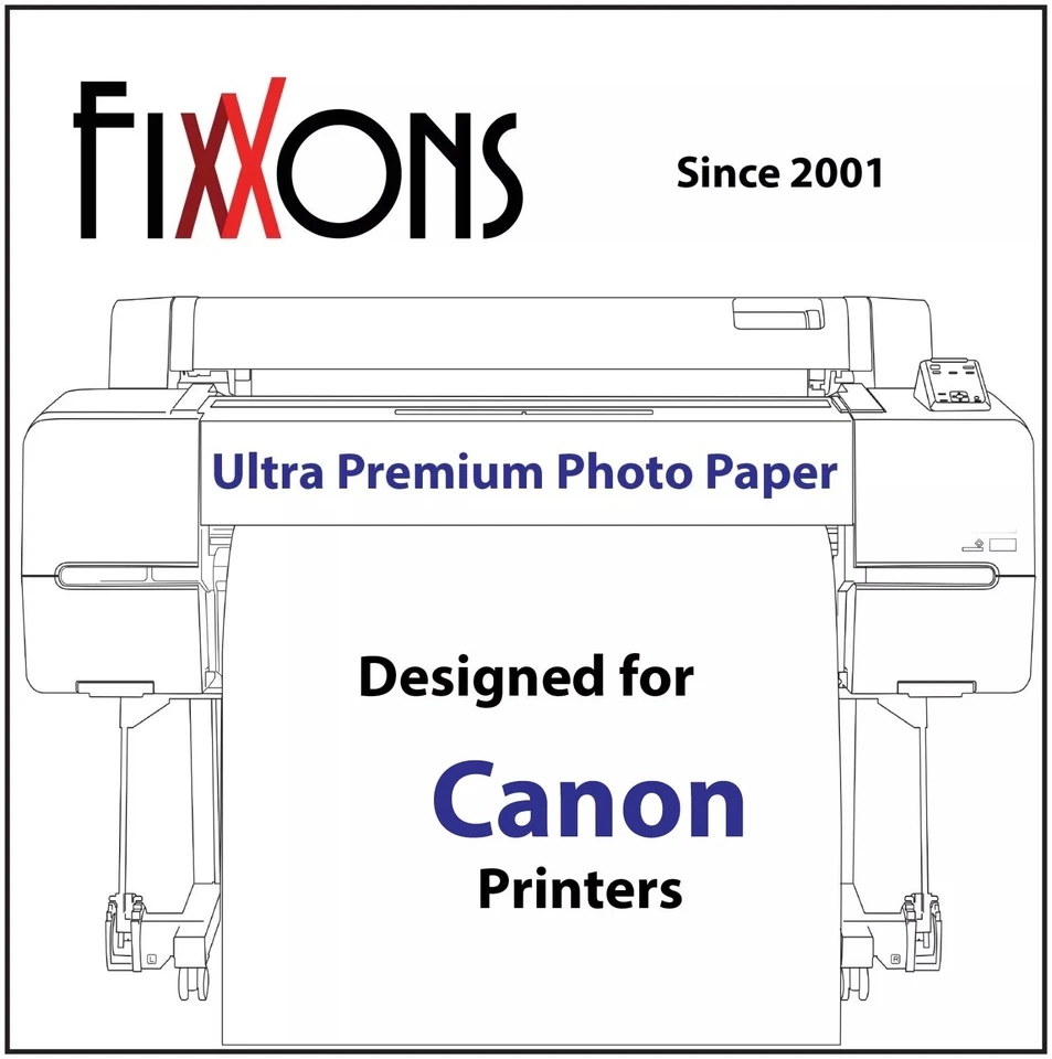 Ultra Premium Glossy Inkjet Photo Paper for Canon 24" x 100' Roll - Image 1 of 1