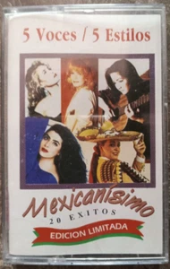5 VOCES / 5 ESTILOS, FEAT. ANA GABRIEL / TANIA LIBERTAD, 1992 MEXICAN TAPE ALBUM - Picture 1 of 4