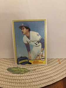 Topps 306 1981 Juan Beniquez - Imagen 1 de 2