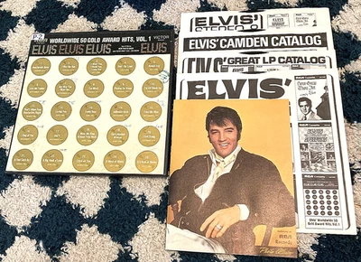 Elvis Presley: Worldwide 50 Gold Awards Hits, Vol.1 4xLP Box set w/photo booklet - Image 1 of 2