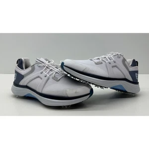 Scarpe da golf FootJoy HyperFlex da uomo bianco/blu taglia 9M NUOVE #016SA - Foto 1 di 8