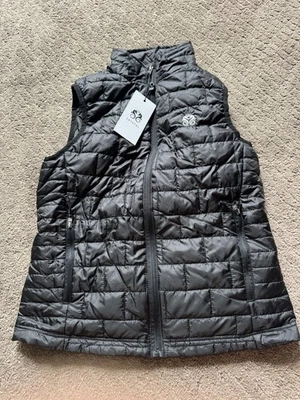 Crystal World Cruise Women’s Down Vest Black Size S - image 1 of 4