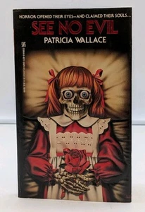 See No Evil by Patricia Wallace 1988 Horror Zebra Paperback First Printing EUC - Picture 1 of 7