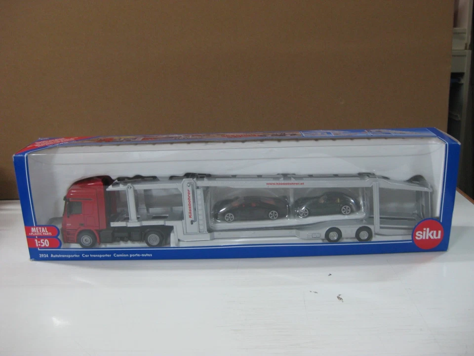 SIKU 3934 AUTOTRANSPORTER CAR TRANSPORTER E:1/50 - Imagen 1 de 4