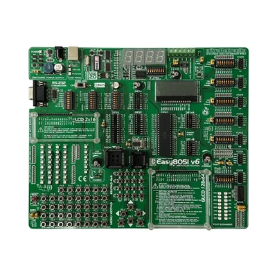 MikroElektronika Easy8051 v6 Development Board USB RS232 GLCD – Open Box NOS - Image 1 of 3