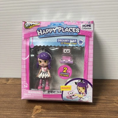 Shopkins Happy Places Melodine Dreamy Bear Lil' Shoppie Doll Home Collection  Foto 1 de 4