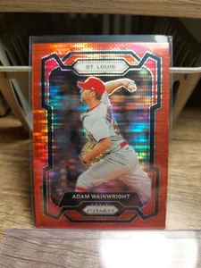 Panini Prizm 2024 - Ruby Wave Prizm #47 Adam Wainwright 349/399 - Imagen 1 de 3
