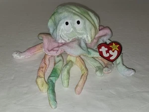 Ty Beanie Baby Goochy the Jellyfish DOB 18 de noviembre de 1998 envío gratuito - Imagen 1 de 12