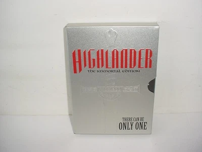 Highlander (DVD, 2002, 2-Disc Set, Immortal Edition Tin Case Bonus Queen CD) - Bild 1 von 2