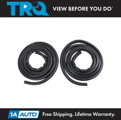 Комплект уплотнений для двери TRQ подходит для Cadillac 99-07 Chevrolet 99-06 GMC 02-05 годов выпуска - Изображение 1 из 3