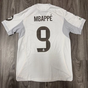 ADIDAS UCL REAL MADRID 25/26 HOME AUTHENTIC JERSEY MENS MEDIUM WHITE COLOR - Picture 1 of 17