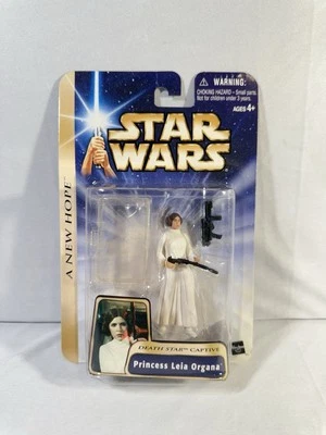 Star Wars Estrella de la Muerte Princesa Cautiva Leia Organa 3.75" Hasbro NUEVO SELLADO 2004 Foto 1 de 4