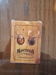 Montana's Cookhouse Canada Souvenir Playing Cards Deck - Picture 1 of 6