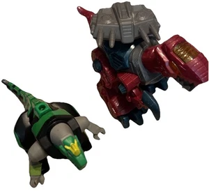 Hap-P-Kid M.A.R.S. Ultimate Dinoforce Cybotronix Dino Robot Red Raptor. - Foto 1 di 6