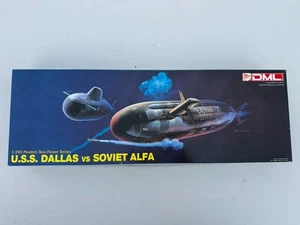 DML 1:350 USS DALLAS VS SOVIET ALFA U-BOOT PLASTIK MODELLBAUSATZ #1005 - Bild 1 von 10