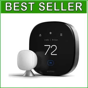 Energy Star Programmable Thermostat with Smart Sensor and Air Quality Monitoring - Picture 1 of 16