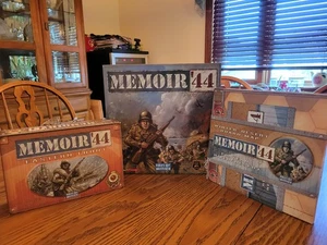 Days of Wonder Memoir '44 Board Game Riehard Borg 2004 Edition + 2 Expansions! - Picture 1 of 8