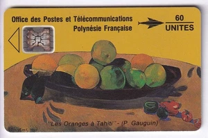POLYNESIE TELECARTE / PHONECARD .. 60U PF5Aa SC4 GAUGUIN 10/91 GE32100 TBE C100€ - Picture 1 of 2