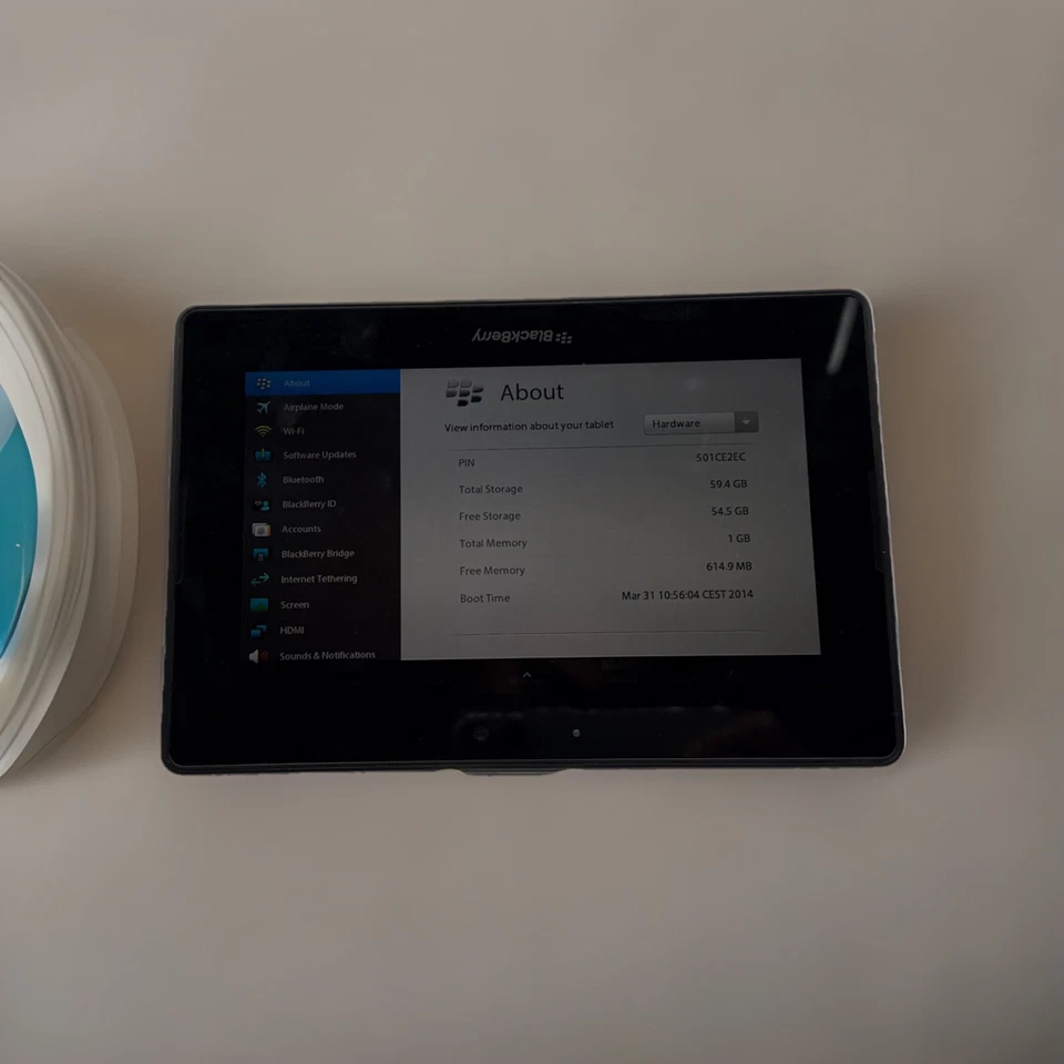 Blackberry Playbook Tablet 64 GB 7''  Zoll Gebraucht, Sehr Gut - Bild 1 von 4