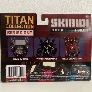 SKIBIDI TOILET TITAN COLLECTION SERIES 1 TITAN TV MAN / CAMERMAN / SPEAKERMAN V - Picture 1 of 11