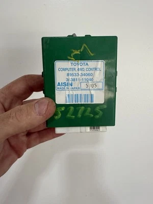 2004- 07 TOYOTA 4WD TCU TRANSFER CONTROL MODULE 89533-34060/363811-11040 OEM - Image 1 of 4