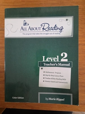 All About Reading Level 2 Teacher's Manual Color Edition - Image 1 of 4