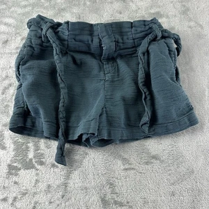 Zara Girls Shorts Girl’s 4 Dark Turquoise Teal Blue - Picture 1 of 3
