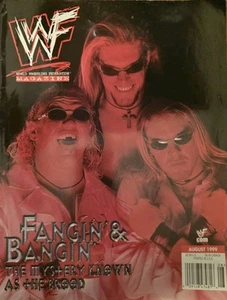 WWF Magazine August 1999 The Brood Gangrel Edge Christian *Has Poster* - Picture 1 of 16