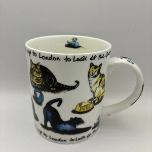 Paul Cardew Kit-Tea Cat Kitten Coffee Mug - 10 oz - English Vintage-Tea - 2000 - Picture 1 of 7