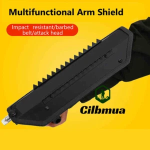 Arm Shield Multifunctional with Serrated Square PC Riot Aluminium Alloy Shield - Picture 1 of 10